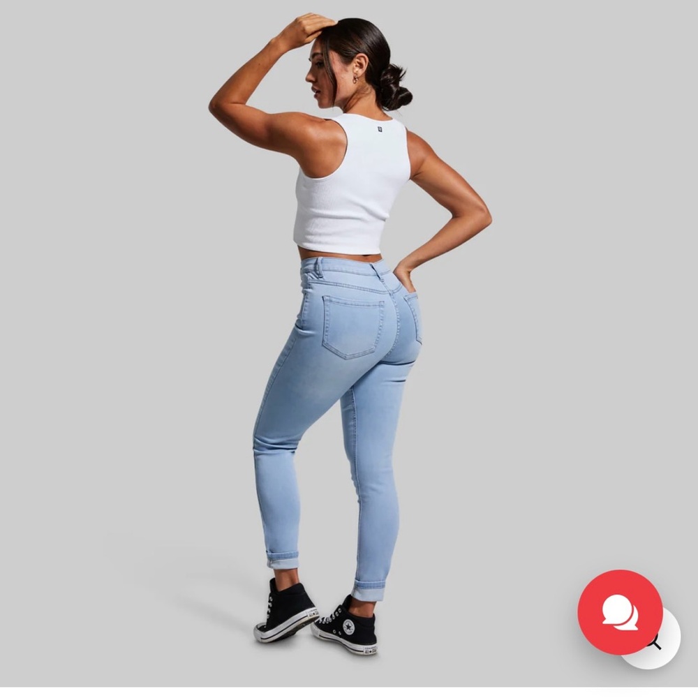 Born Primitive High Rise Light Blue Jeans
